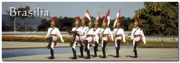 The Presidential Guard - Brasilia, Brazil