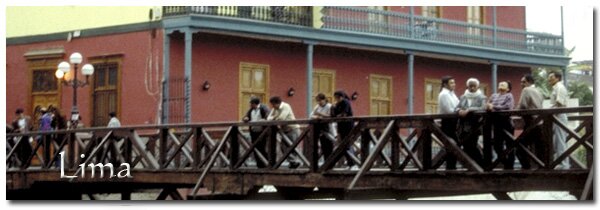 The Bridge of Sighs in Lima - Peru